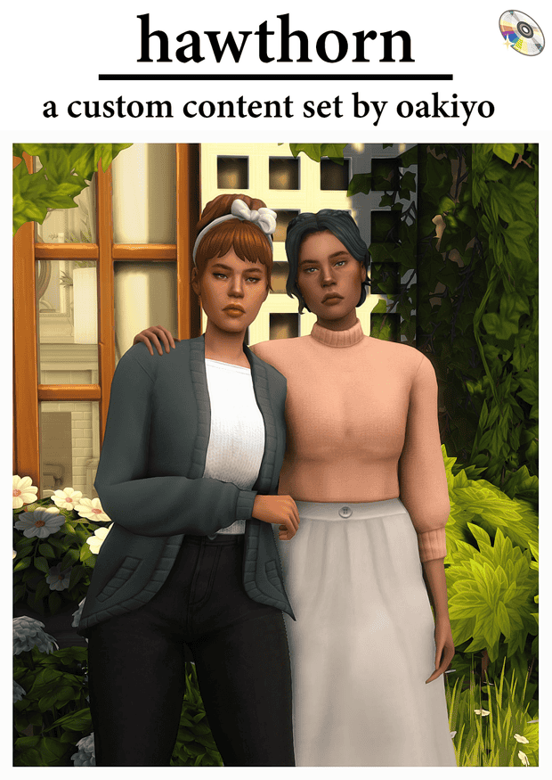 Hawthorn Sims 4 CC Clothes Pack