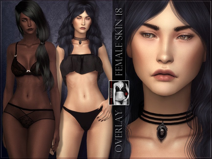 Sims 4 Alpha Skin Overlay