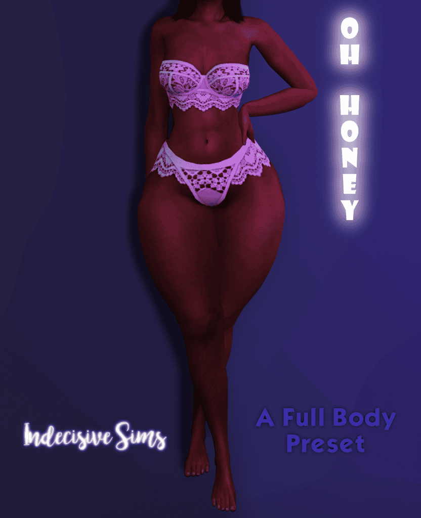 Sims 4 Thick Body Preset