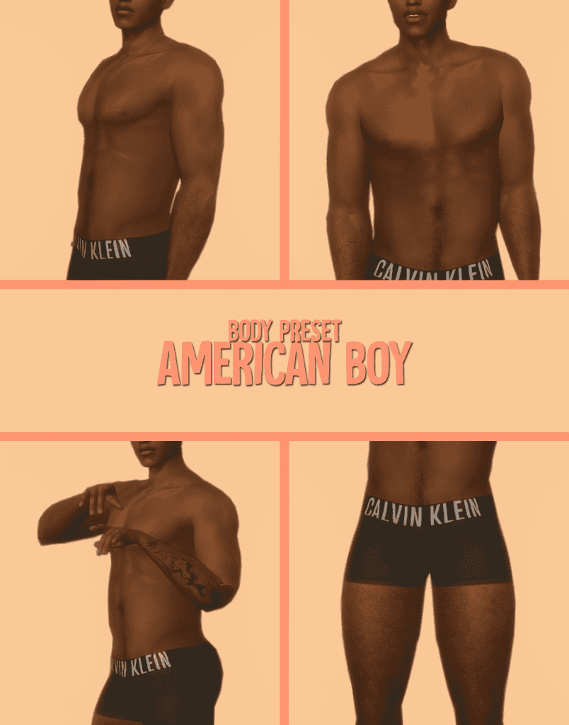 Sims 4 Male Body Mod