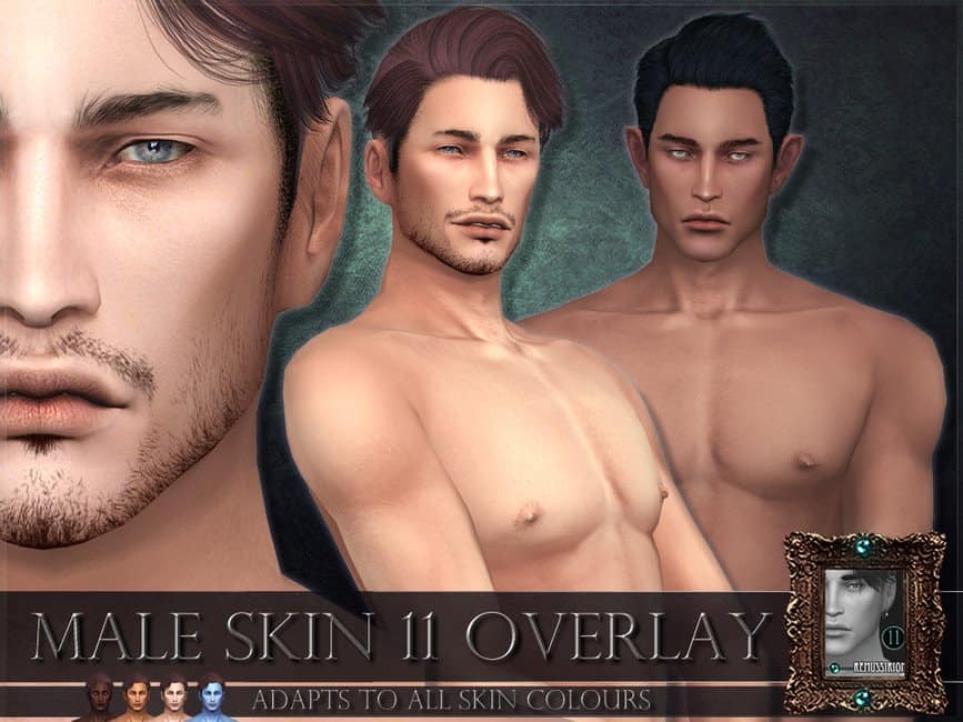 Sims 4 Male Skin Overlay