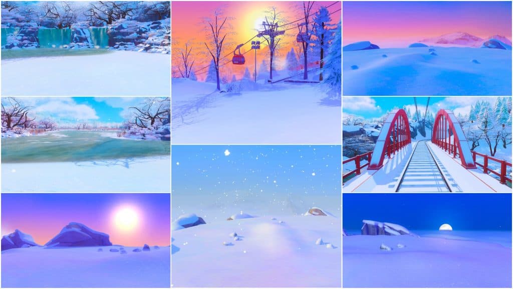 Mt. Komorebi Sims 4 CAS Background