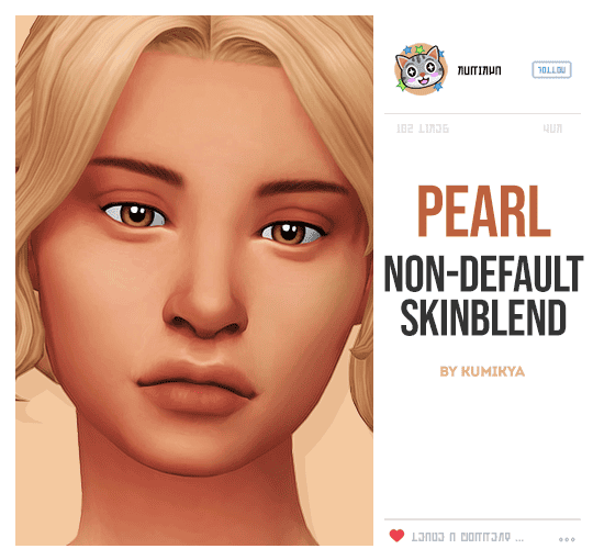Pearl Non-Default Skinblend