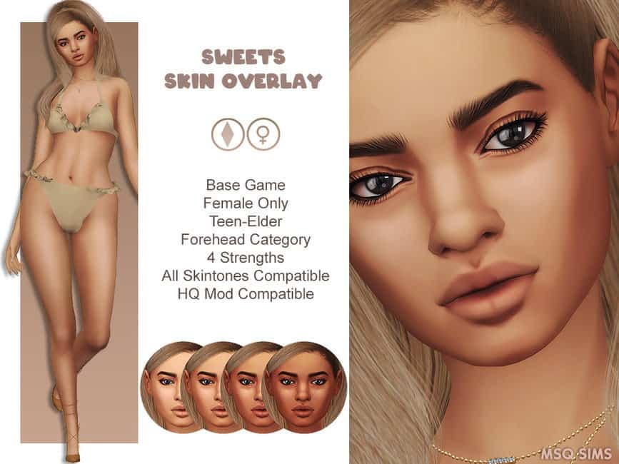 Sweets Skin Overlay
