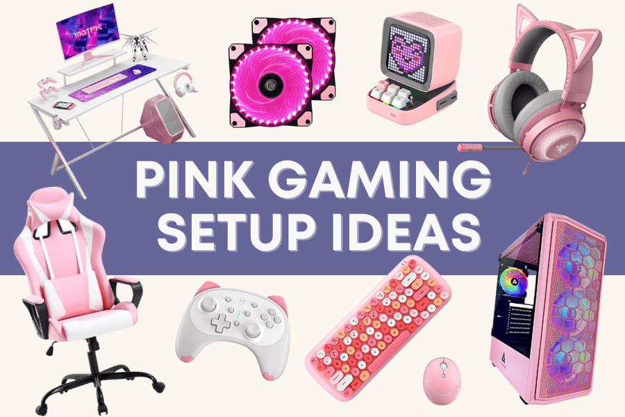 Ultimate Guide to Creating a Pink Gaming Setup: 21+ Pink Gaming Setup Ideas