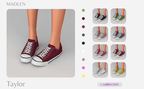 Sims 4 CC Sneakers