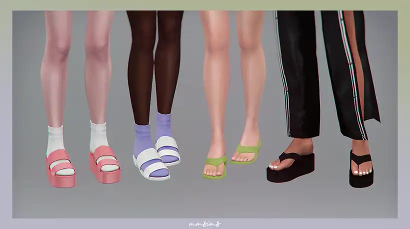 Sims 4 CC Shoes Pack
