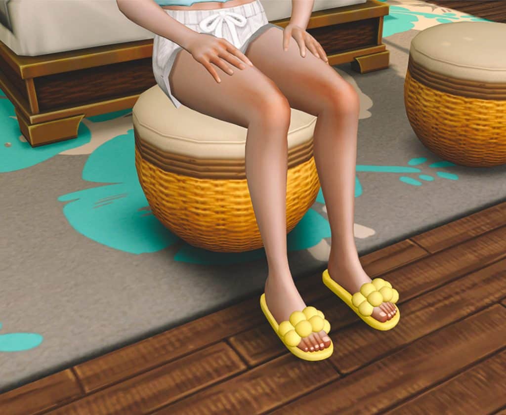 Sims 4 CC Slippers