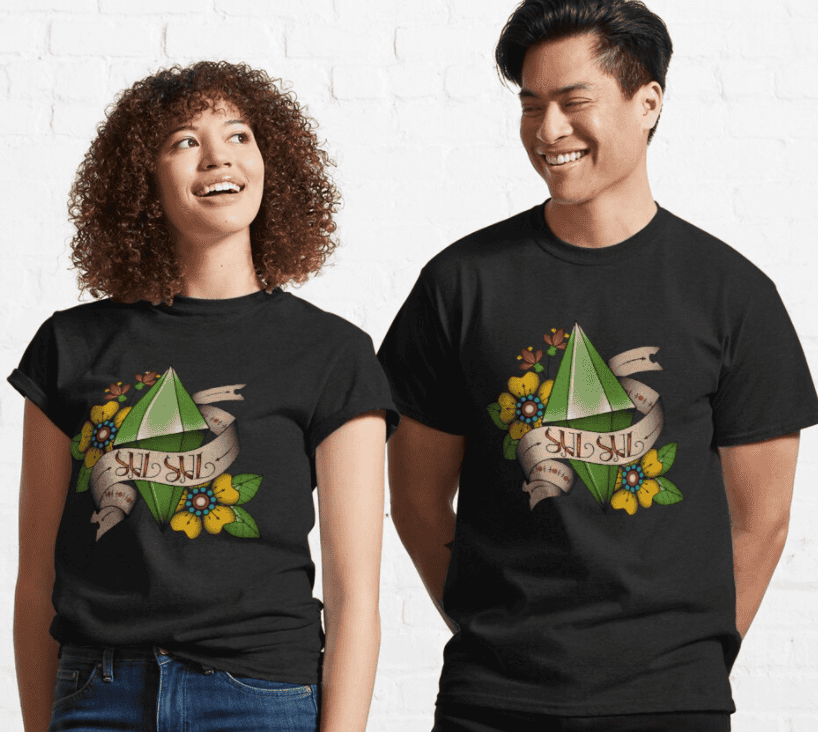 Sul Sul! T-Shirt in Sims Tattoo Style