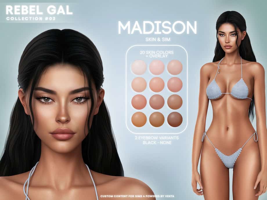 Rebel Gal: Madison Skin