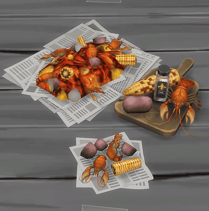 Custom Crawfish Boil for Sims 4