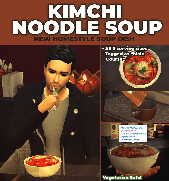 Sims 4 Kimchi Noodle Soup