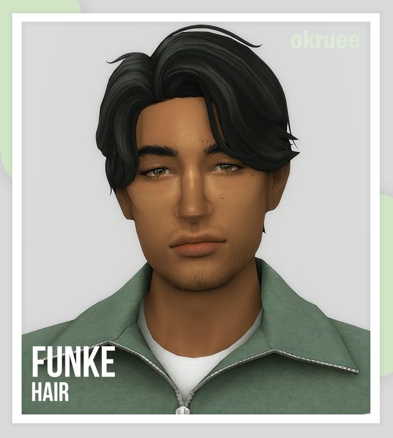 Male Hair CC for Sims 4