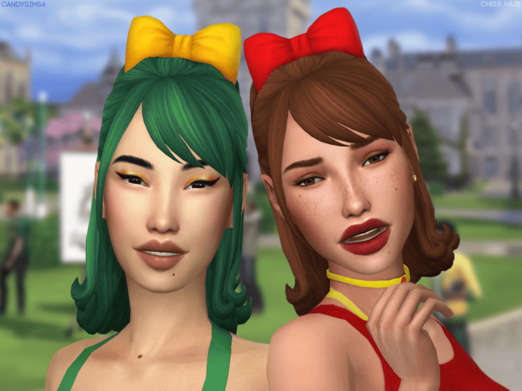 Sims 4 50s Cheerleader Hair