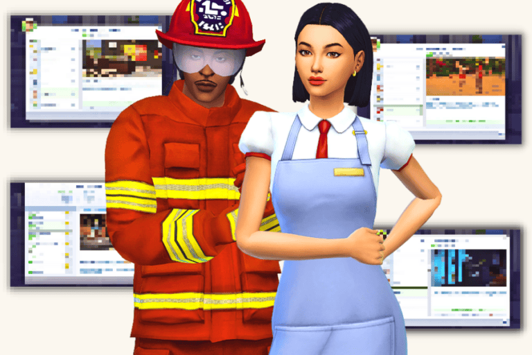 Firefighter firefighter sims 4 firefighter mod firefighter outfit for sims 4.