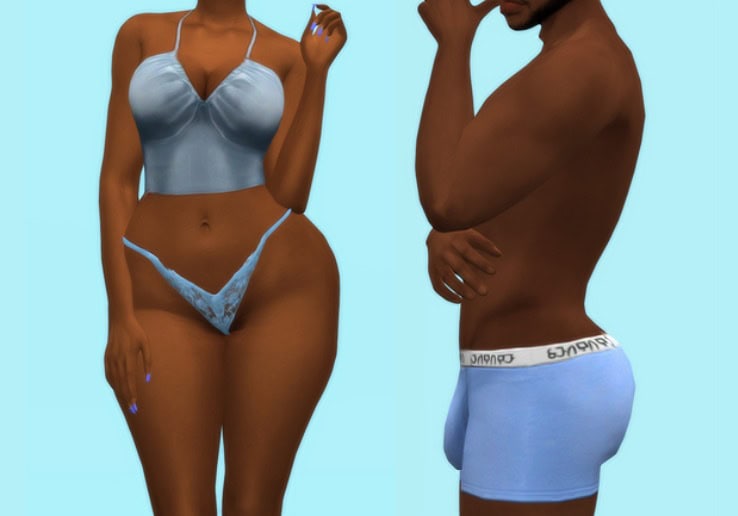 Sims 4 Female & Male Body Preset Pack
