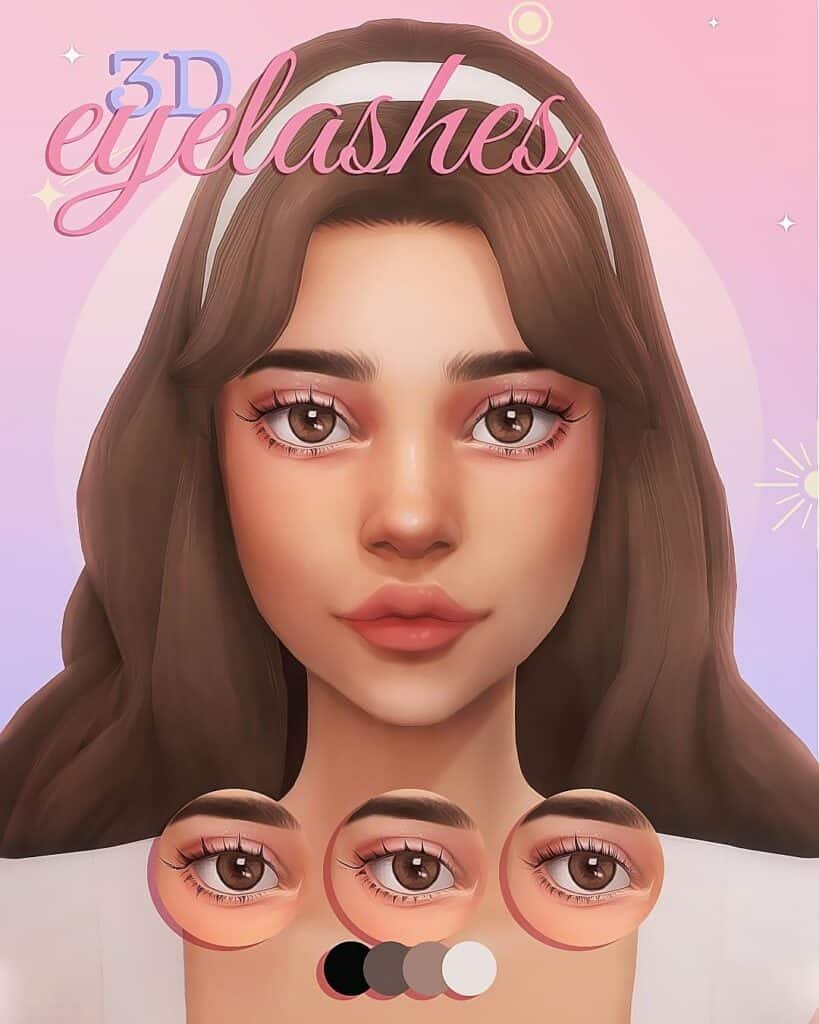 Sims 4 Doll Eyelashes