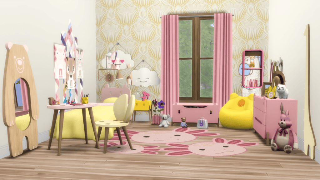 Sims 4 Kids Bedroom CC Pack