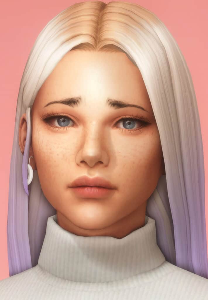 Sims 4 Ombre Hair CC