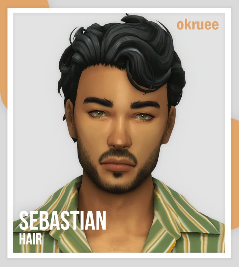 Sims 4 Male Hair CC