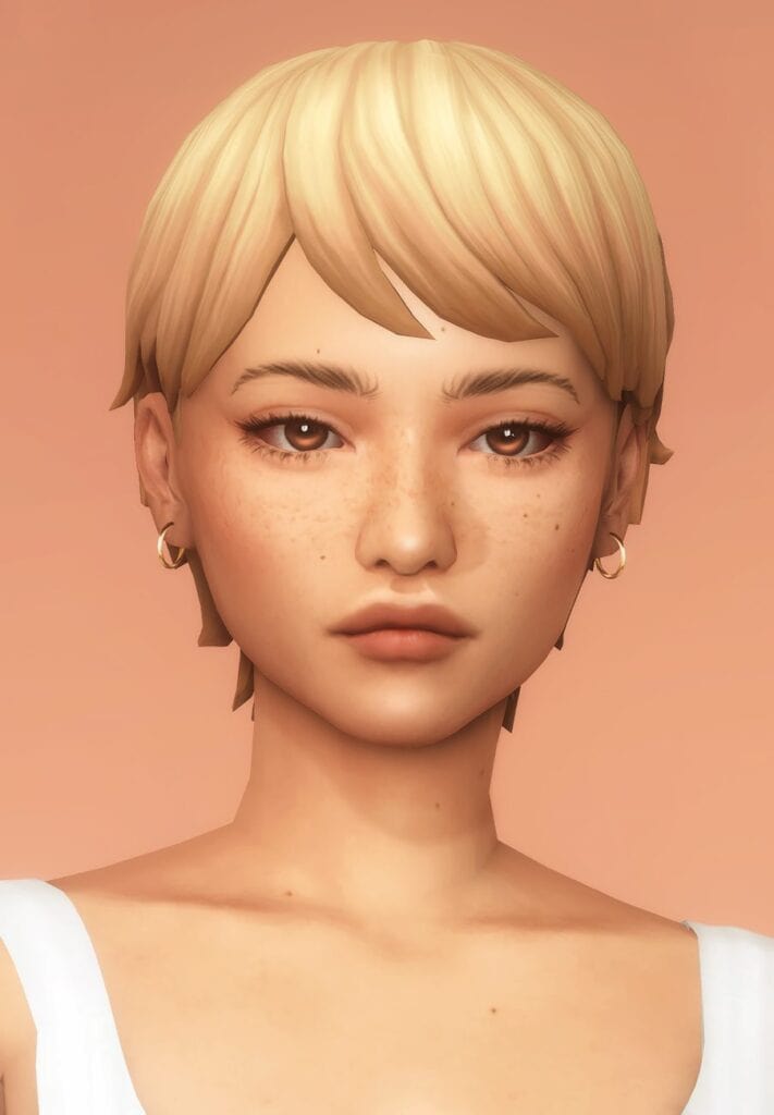 Sims 4 Short Female Hair