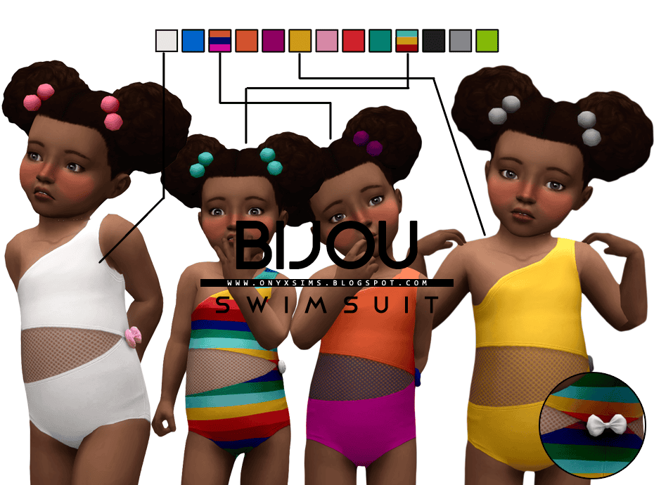 Sims 4 Toddler CC Swimsuit