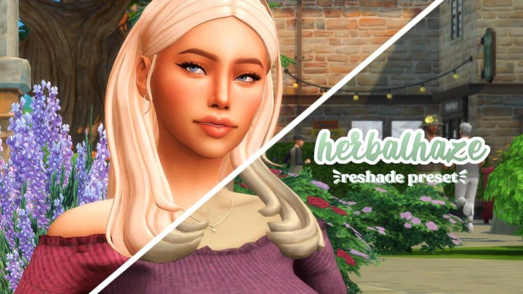Herbalhaze Sims 4 Reshade Preset