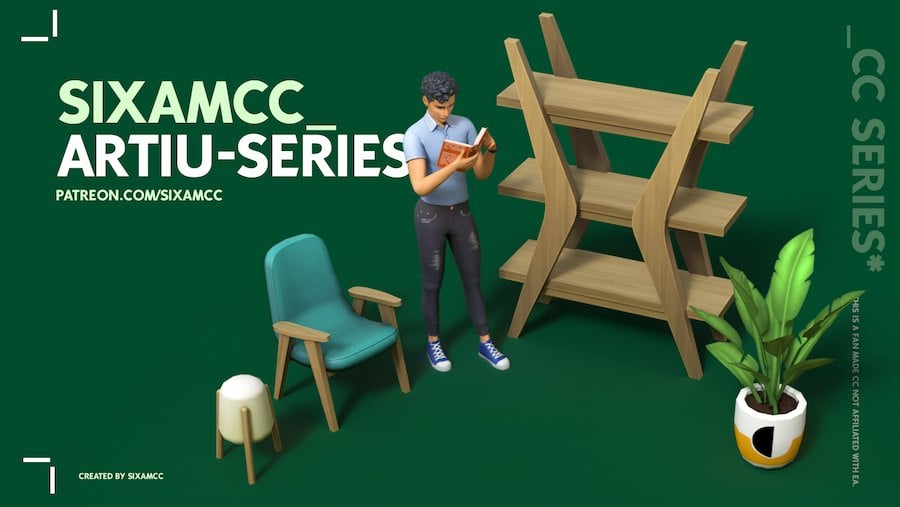 Artiu Sims 4 Furniture CC Pack