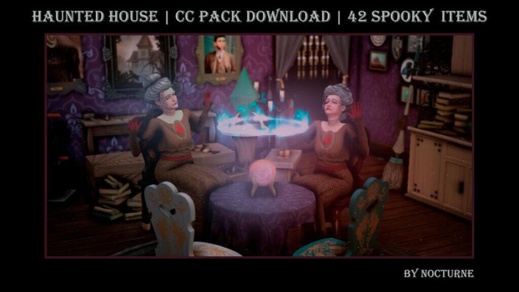 Realm of Magic Sims 4 Spooky CC Set
