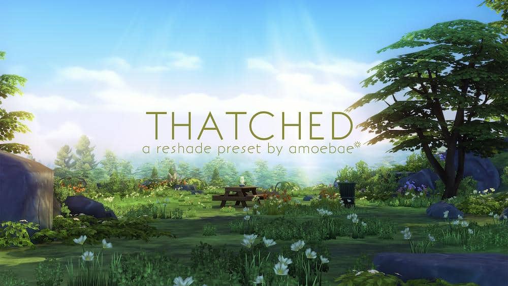 Thatched Sims 4 Reshade Preset