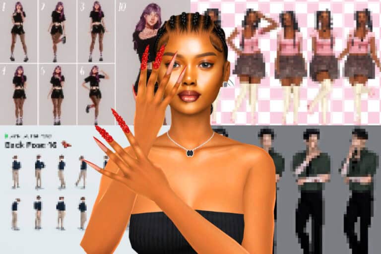 51+ Must-Have Sims 4 CAS Poses You Can Download Free (2026 Update)