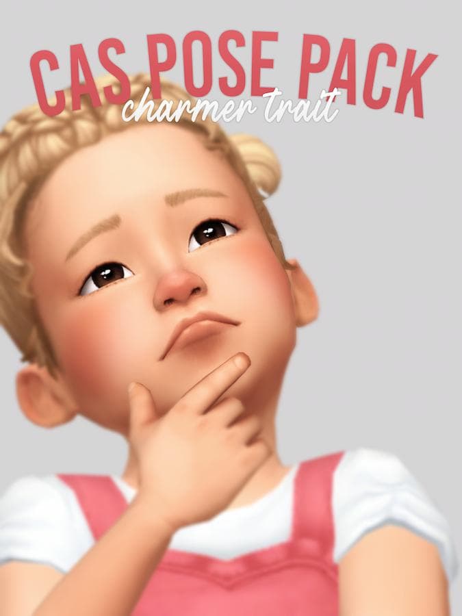 Toddler CAS Pose Pack