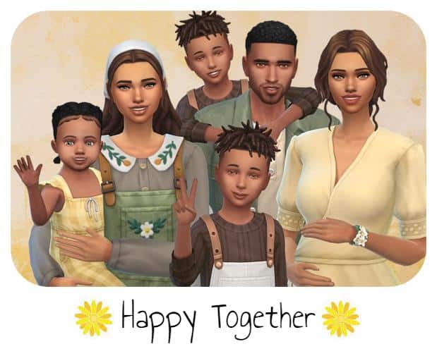 Family of 6 Gallery Pose