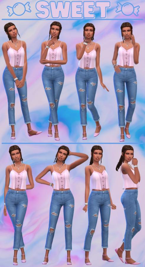 Female Sims 4 Secondary Poses