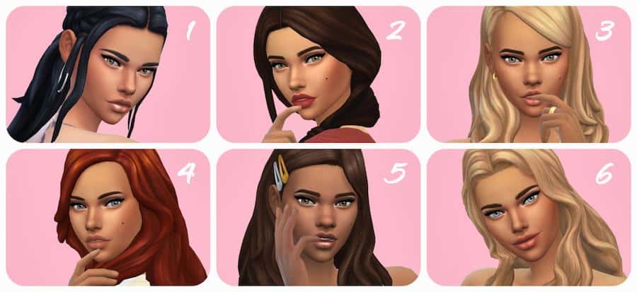 Hot Girl Gallery Poses for Sims 4