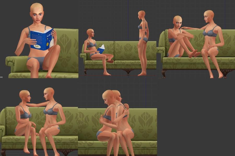 Sims 4 Couple Forgiveness Poses