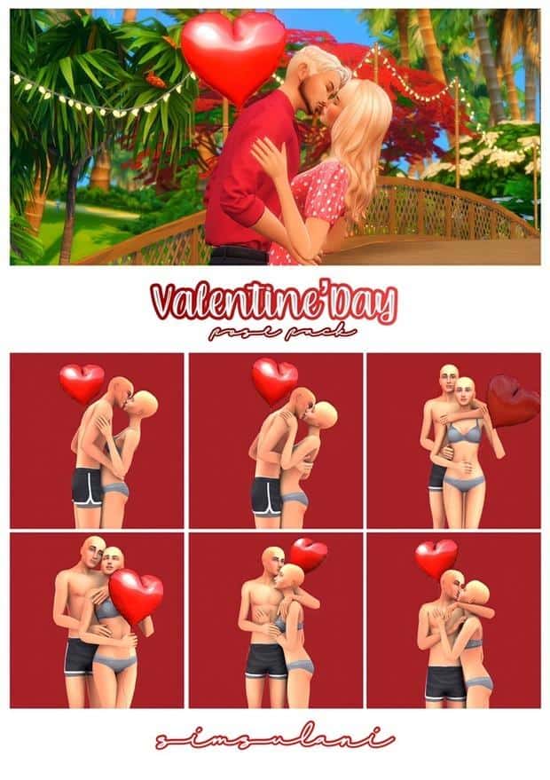 Valentine’s Day Couple Pose Pack