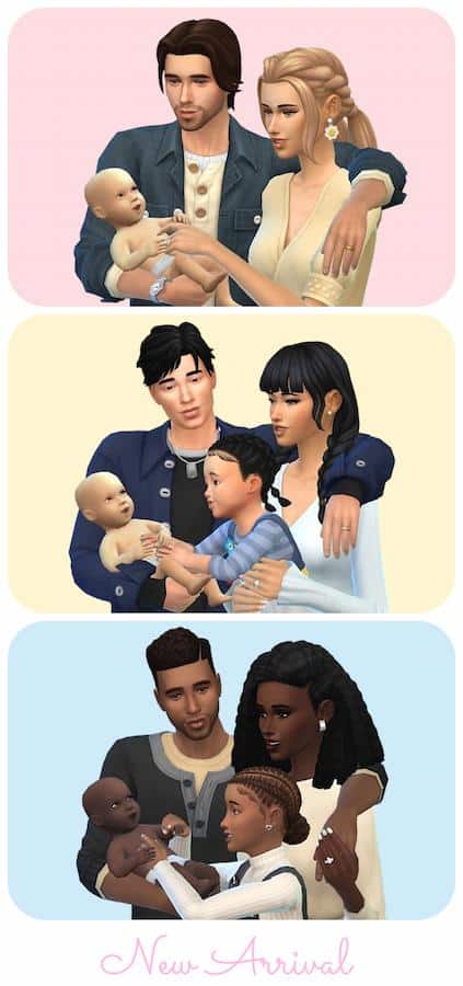 New Baby Sims 4 Gallery Poses
