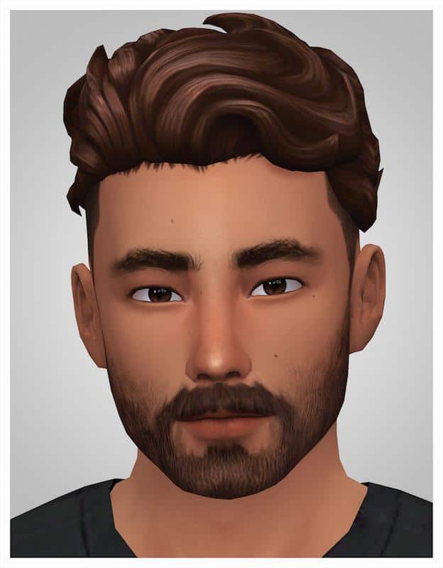 Sims 4 Max Male Hair