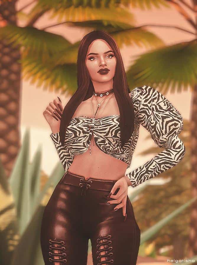 Sims 4 Model CAS Poses