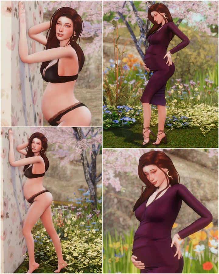 Pregnancy Photo Shoot Pose Pack