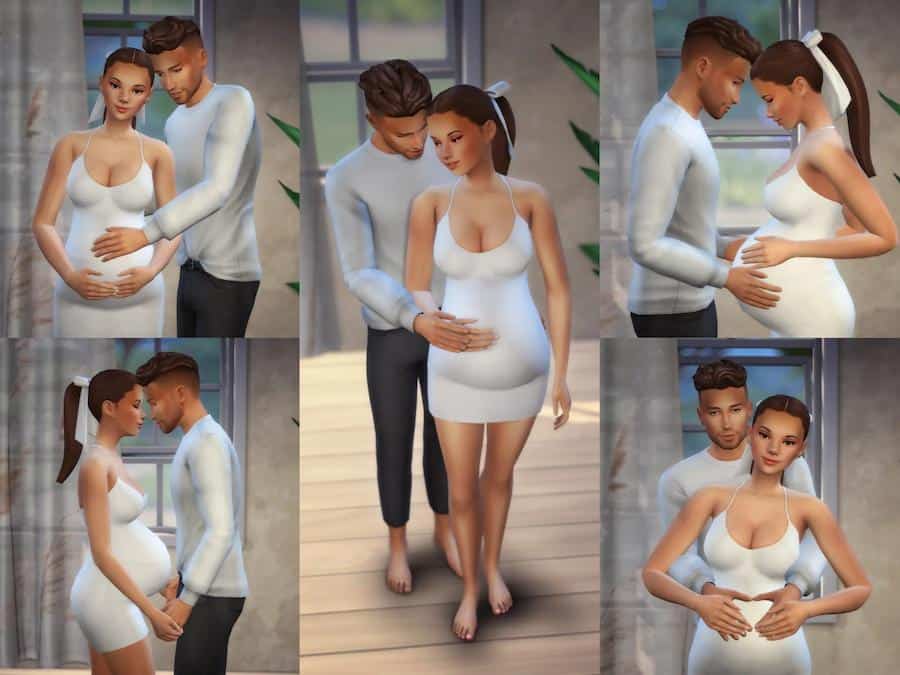 We’re Expecting Sims 4 Pregnancy Poses