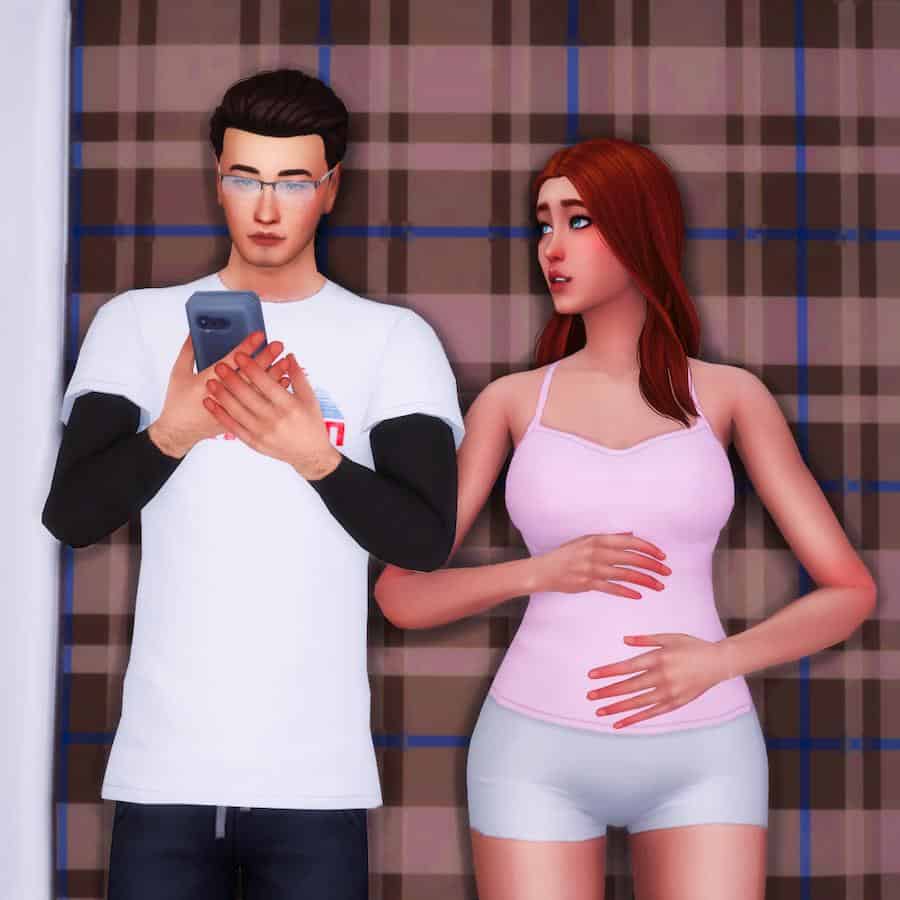 Sims 4 Pregnancy Poses for Storytelling