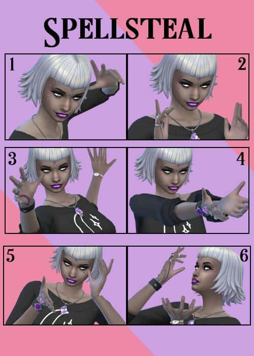 Spellcaster Sims 4 Gallery Poses
