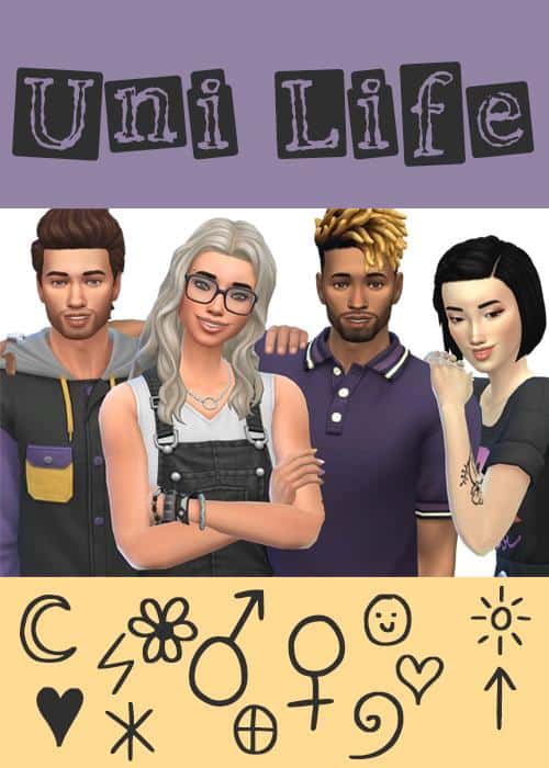 Sims 4 University Gallery Pose