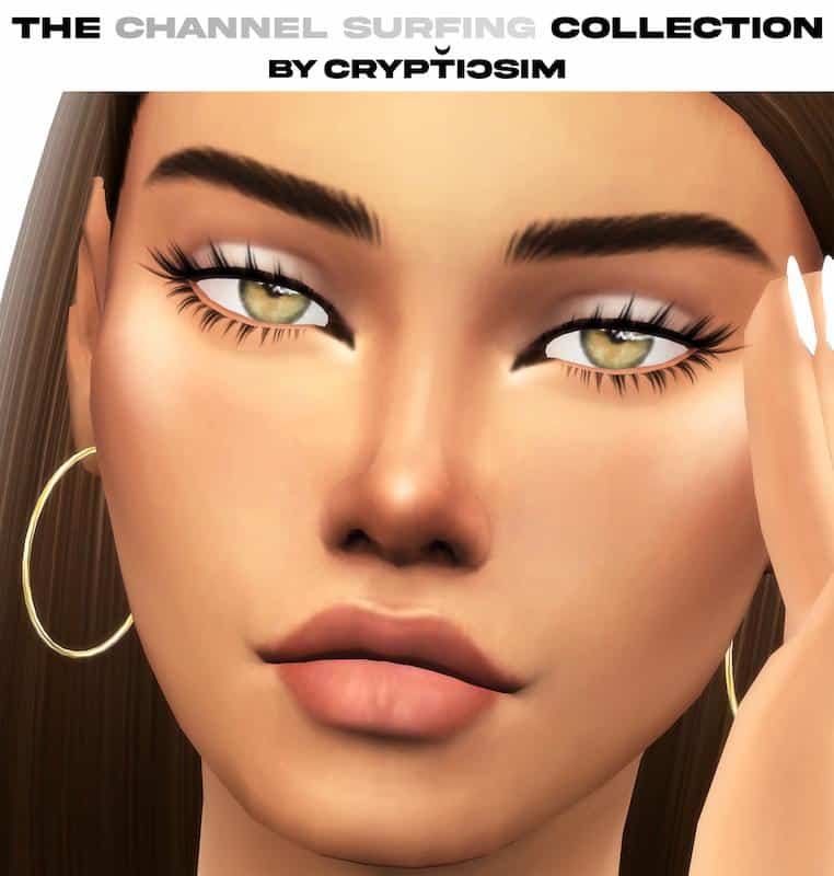 Channel Surfing Sims 4 Makeup CC Collection