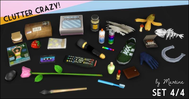 Random Sims 4 Clutter CC