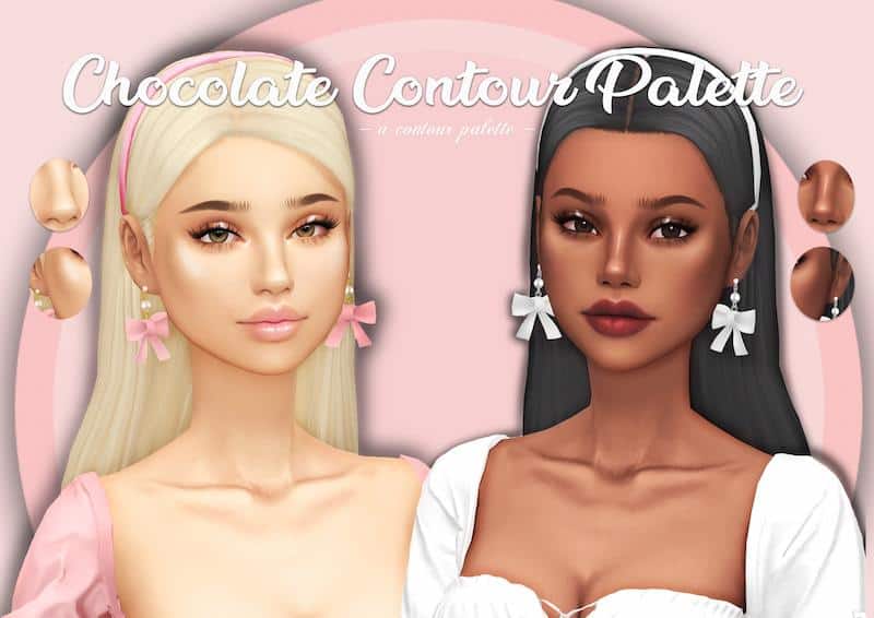 Sims 4 CC Contour Palette