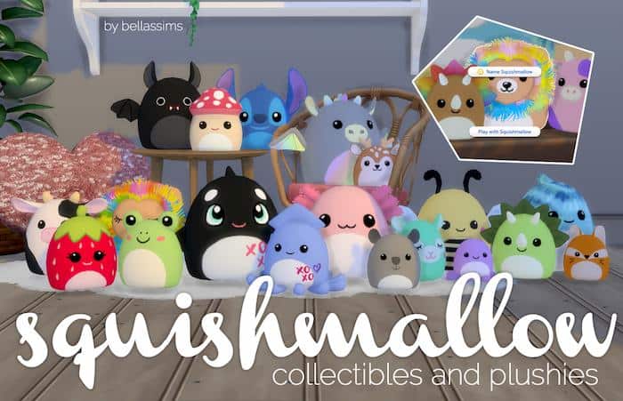 Sims 4 CC Squishmallow Collection