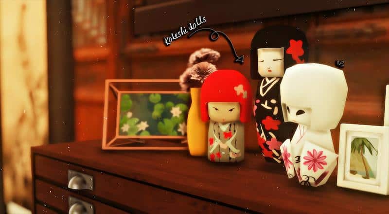 Sims 4 Japanese Decor